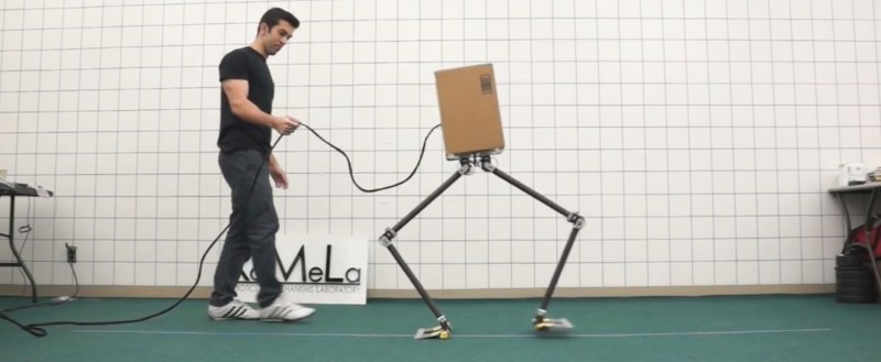 NABiRoS sideways walking robot