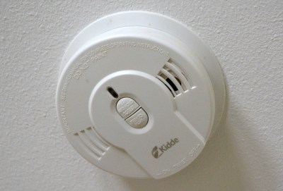 Most modern smoke detectors are wired to mains or have a sealed 10-year battery