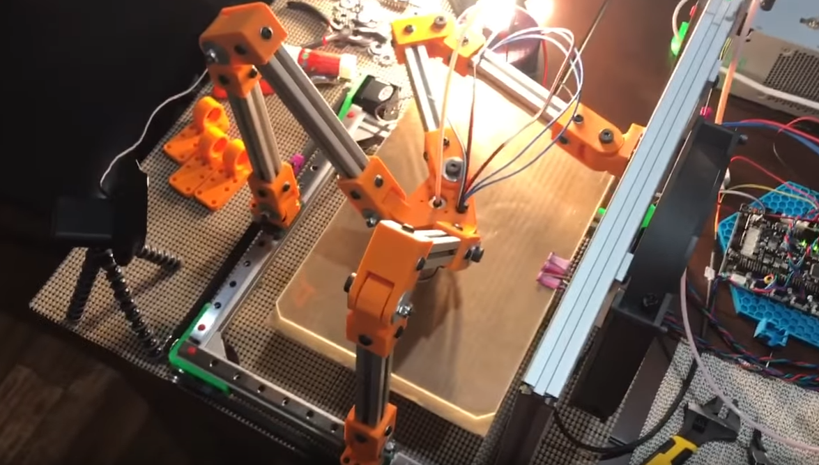 Dawn Of The Tripteron 3D Printer | Hackaday