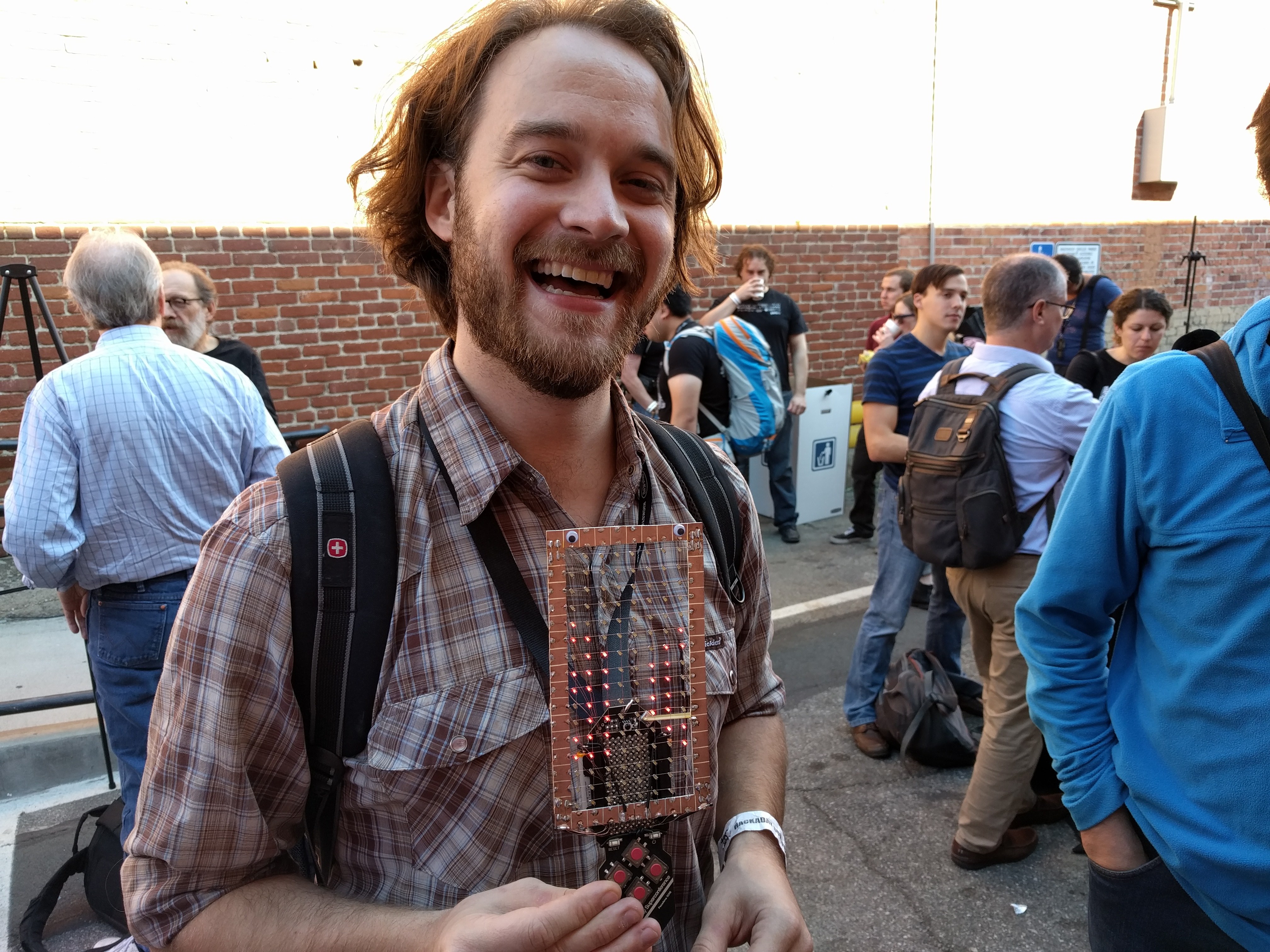 Showing Off The Badge Hacks From SuperCon | Hackaday