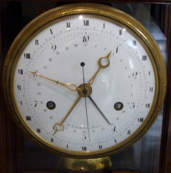 French decimal time clock