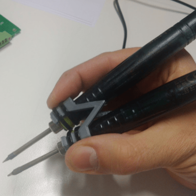 Tweezer Style Soldering Iron for SMD