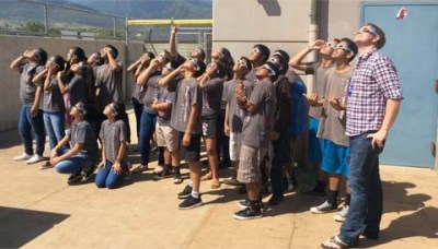 Eclipse glasses are a must. Source: Sky and Telescope