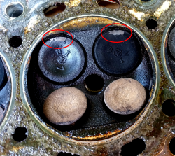 Bent valves shop repair cost