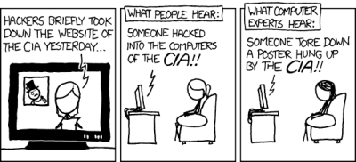 XKCD 932 says it all. (CC BY-NC 2.5)