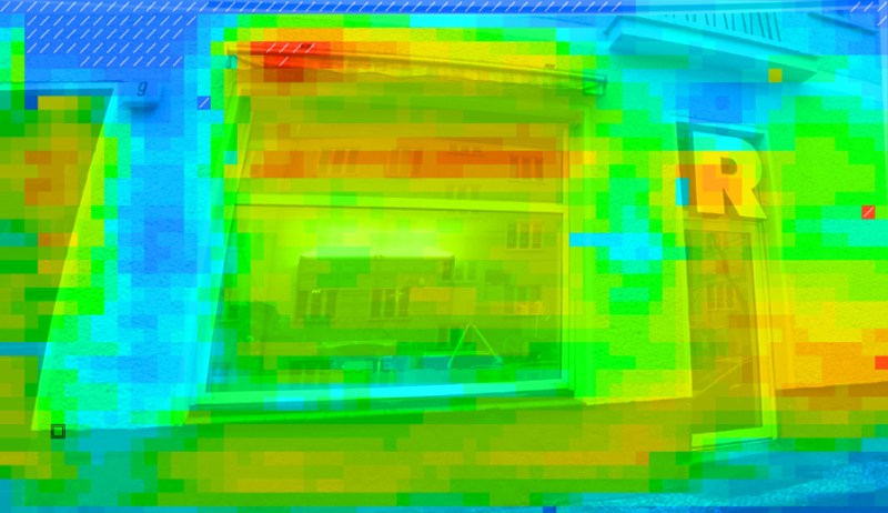 DIY thermal imaging heat map