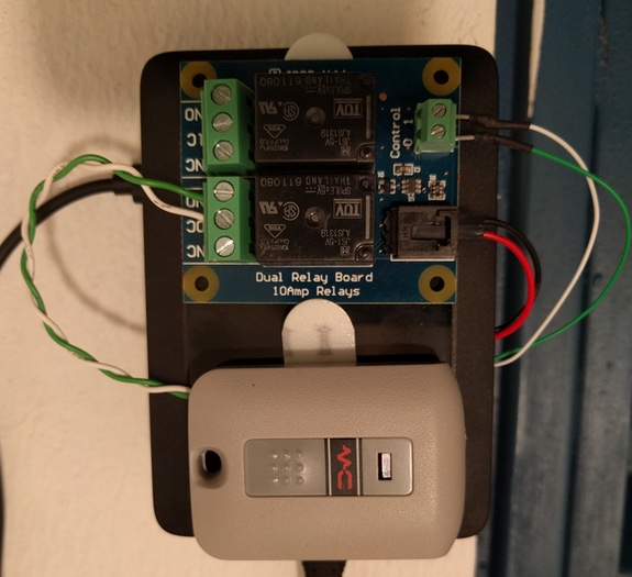 Open Your Garage Door With Your Smartphone Hackaday