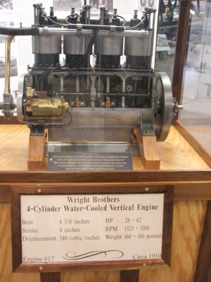 A Wright engine, serial no. 17, circa 1910