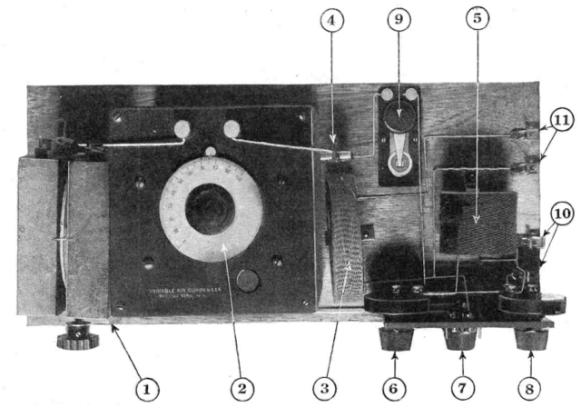 An oscillator built to [Losev]'s zincite negative resistance diode design.