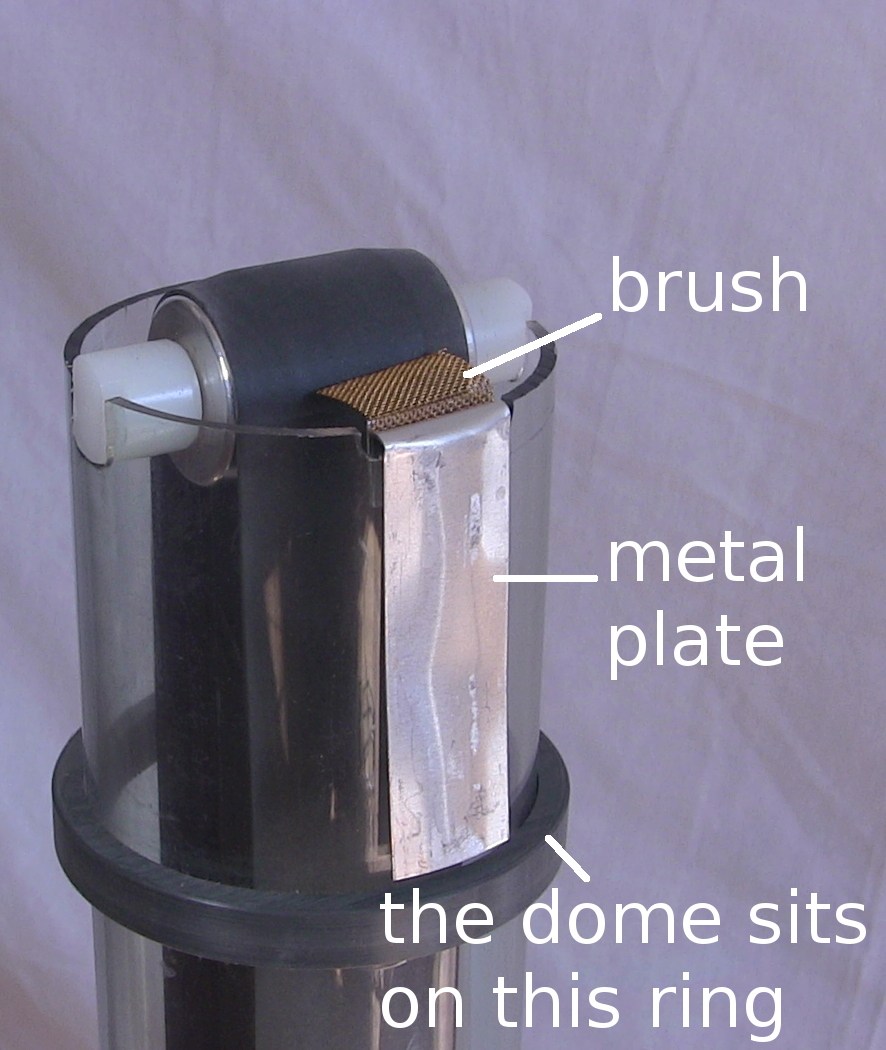The Brush Contacting The Dome | Hackaday