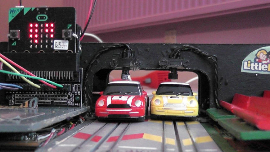 raspberry pi scalextric