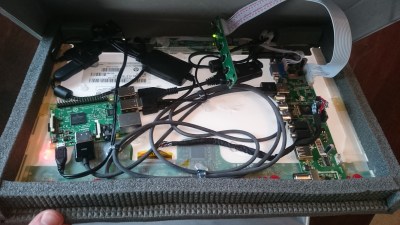 RetroPie Suitcase Console Insides