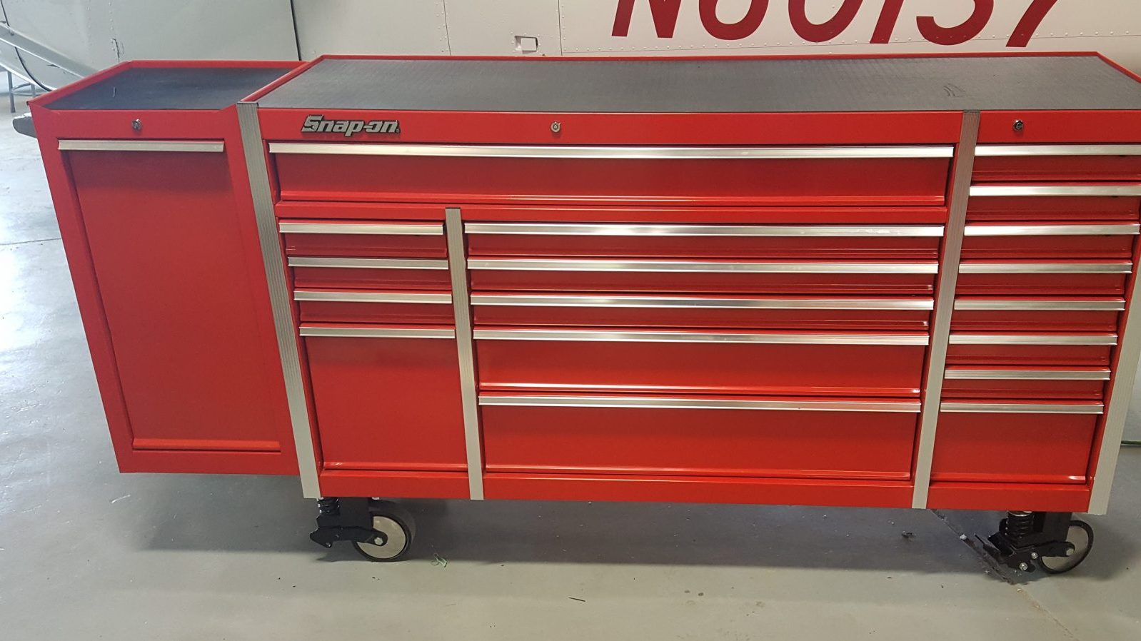Snap On ToolBox Tour Snap On Drawer Triple Bank Masters Series Roll Cab AnthonyJ