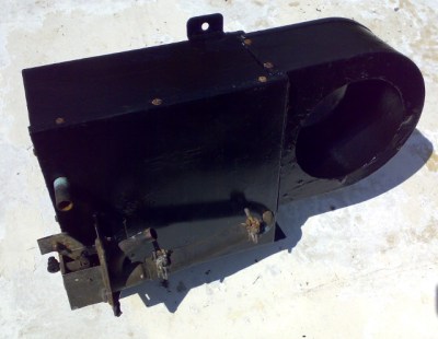 A Herald heater unit, without its fan assembly.