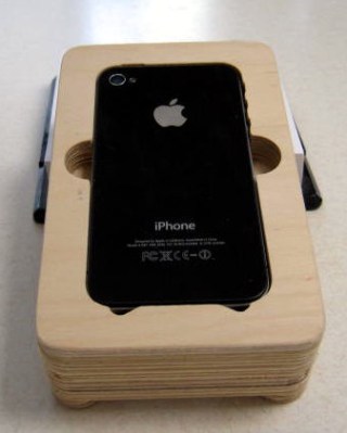Original iPhone 2G Backwards Display Dock 3D Printed 