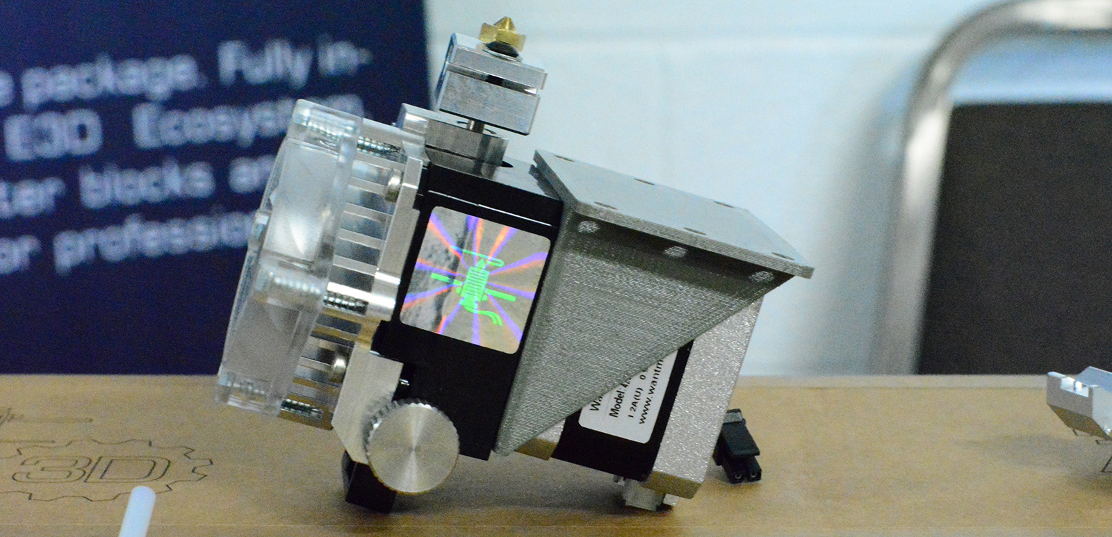 MRRF 17: E3D Introduces Combination Extruder And Hotend | Hackaday