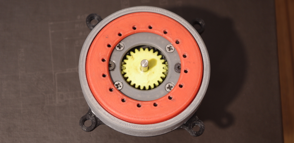 del Serena tricky Unique Planetary Gearbox Can Be Custom Printed For Steppers | Hackaday