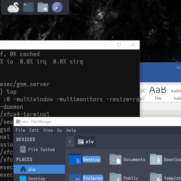 how to install xfce on cygwin