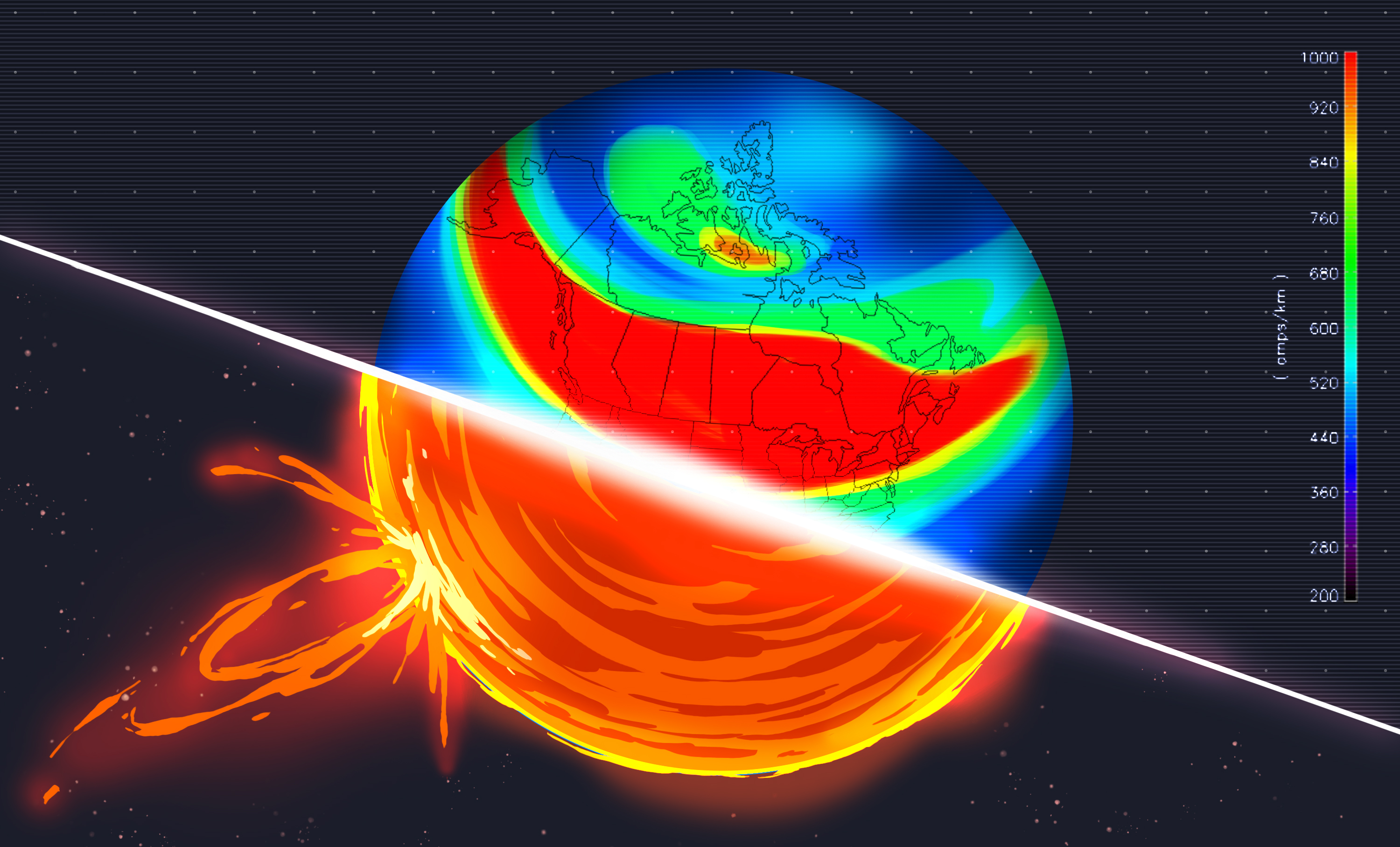 electromagnetic storm