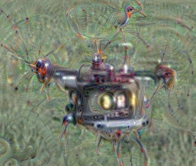 Deep dream hexacopter