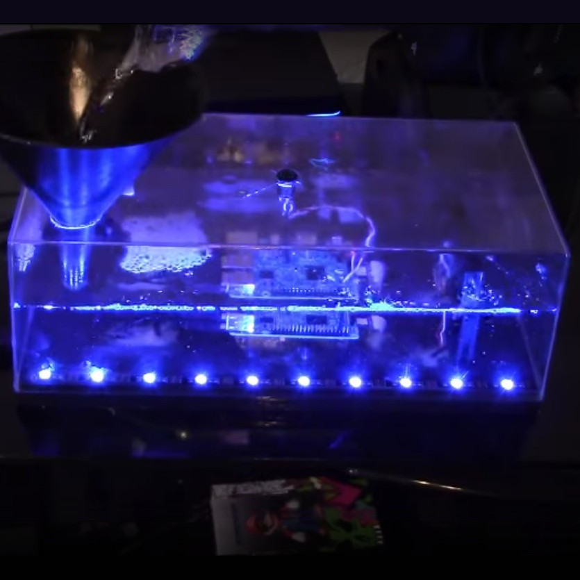 mineral oil liquid cooling