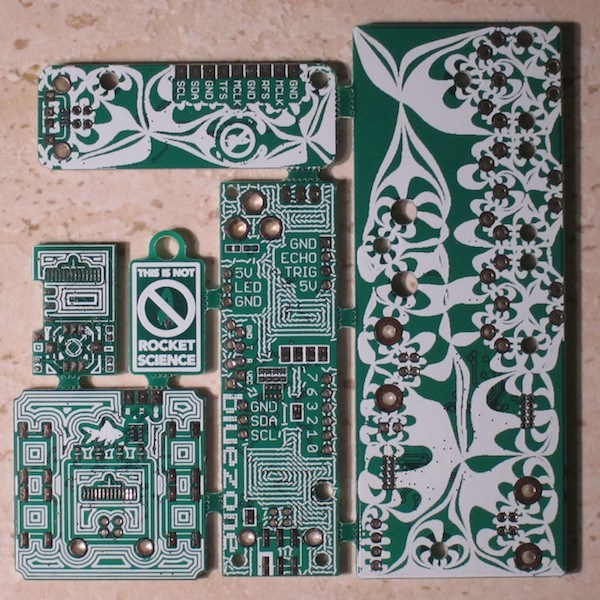 Use All That Extra Space With PCB Panelization | Hackaday