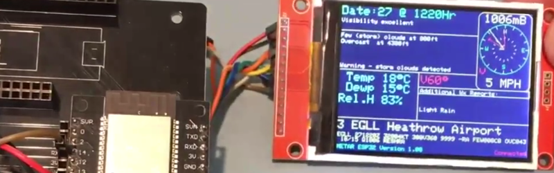 ESP32 Display Is Worth A Thousand Words
