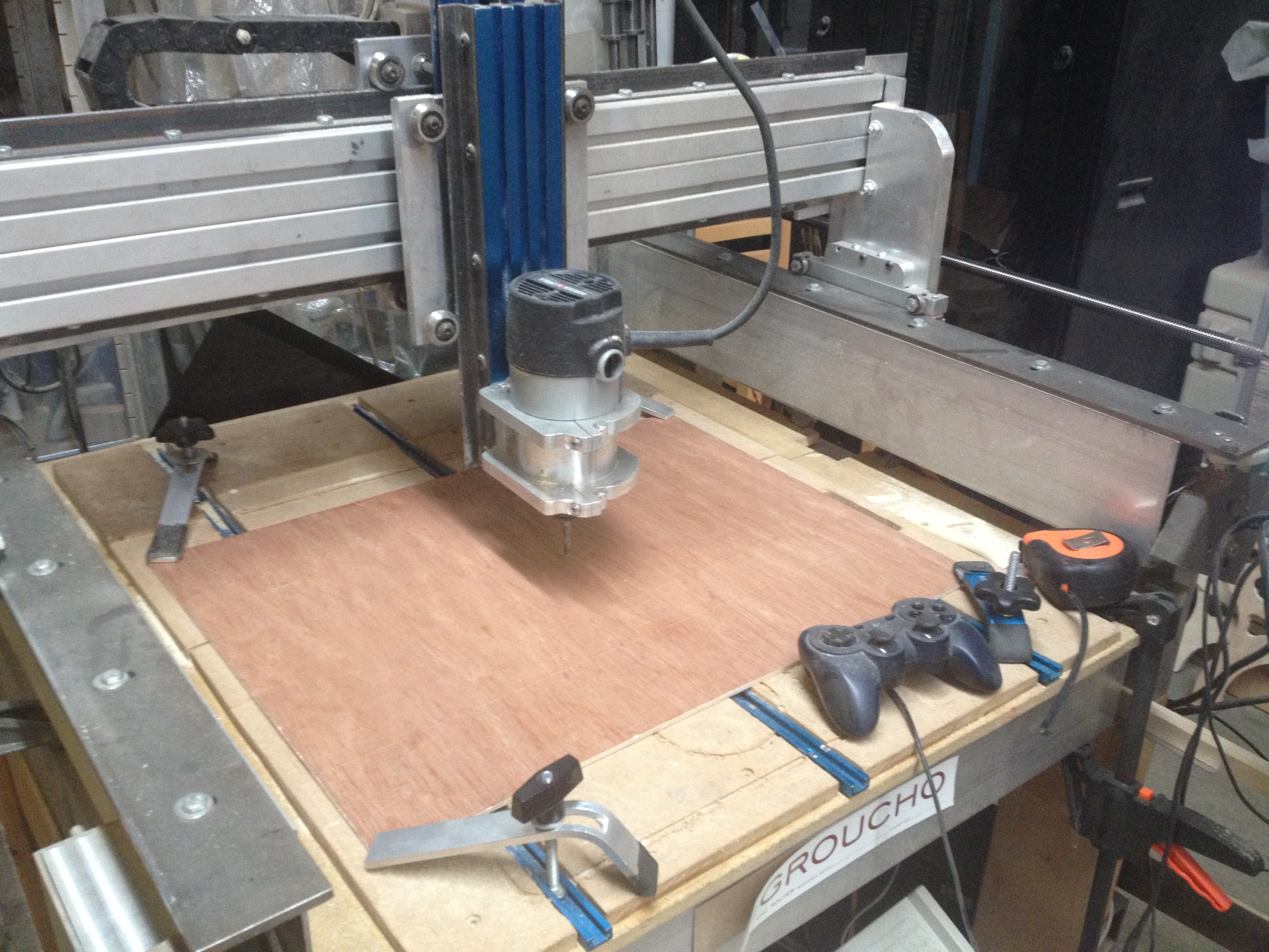 CNC Mill Out Of A Building Set | Hackaday