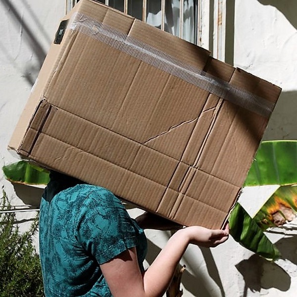 how to see the eclipse with cardboard box