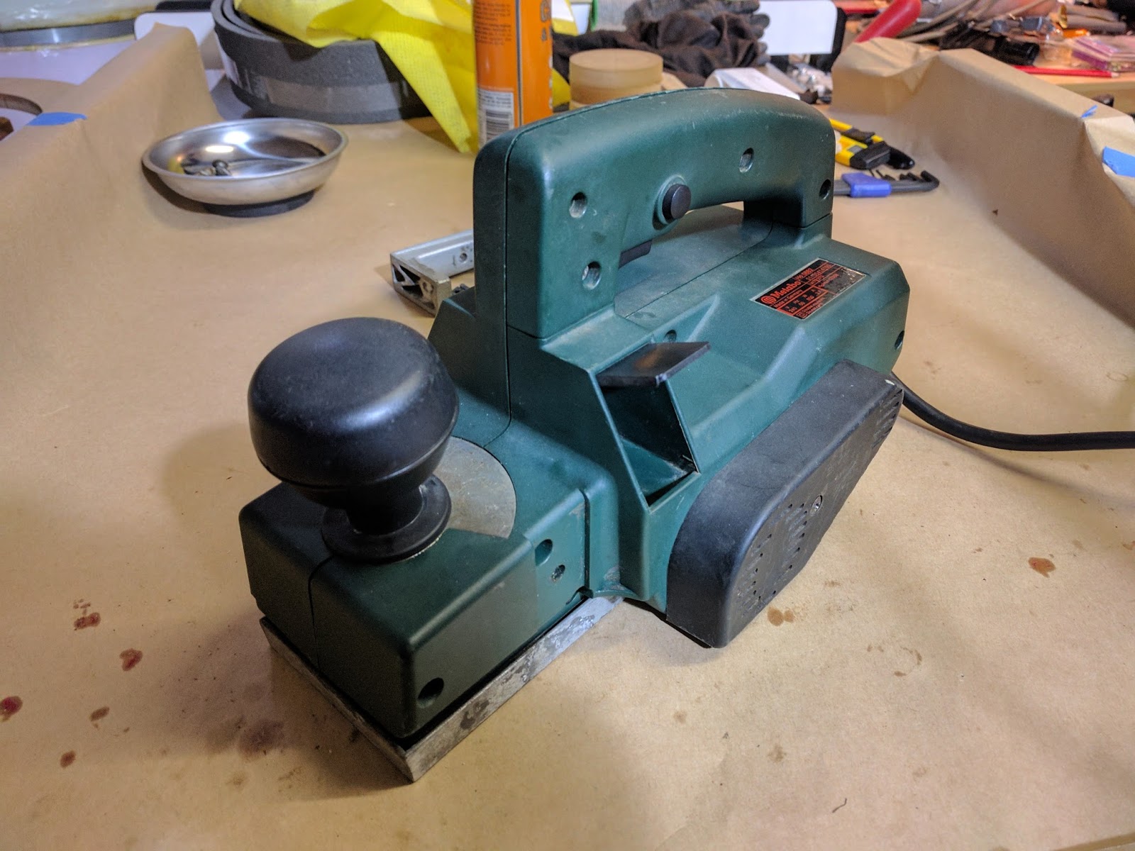 Power Planer Brought Back To Life Hackaday