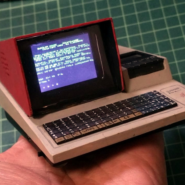 A Tiny Sharp MZ-80K That Really Works! | Hackaday