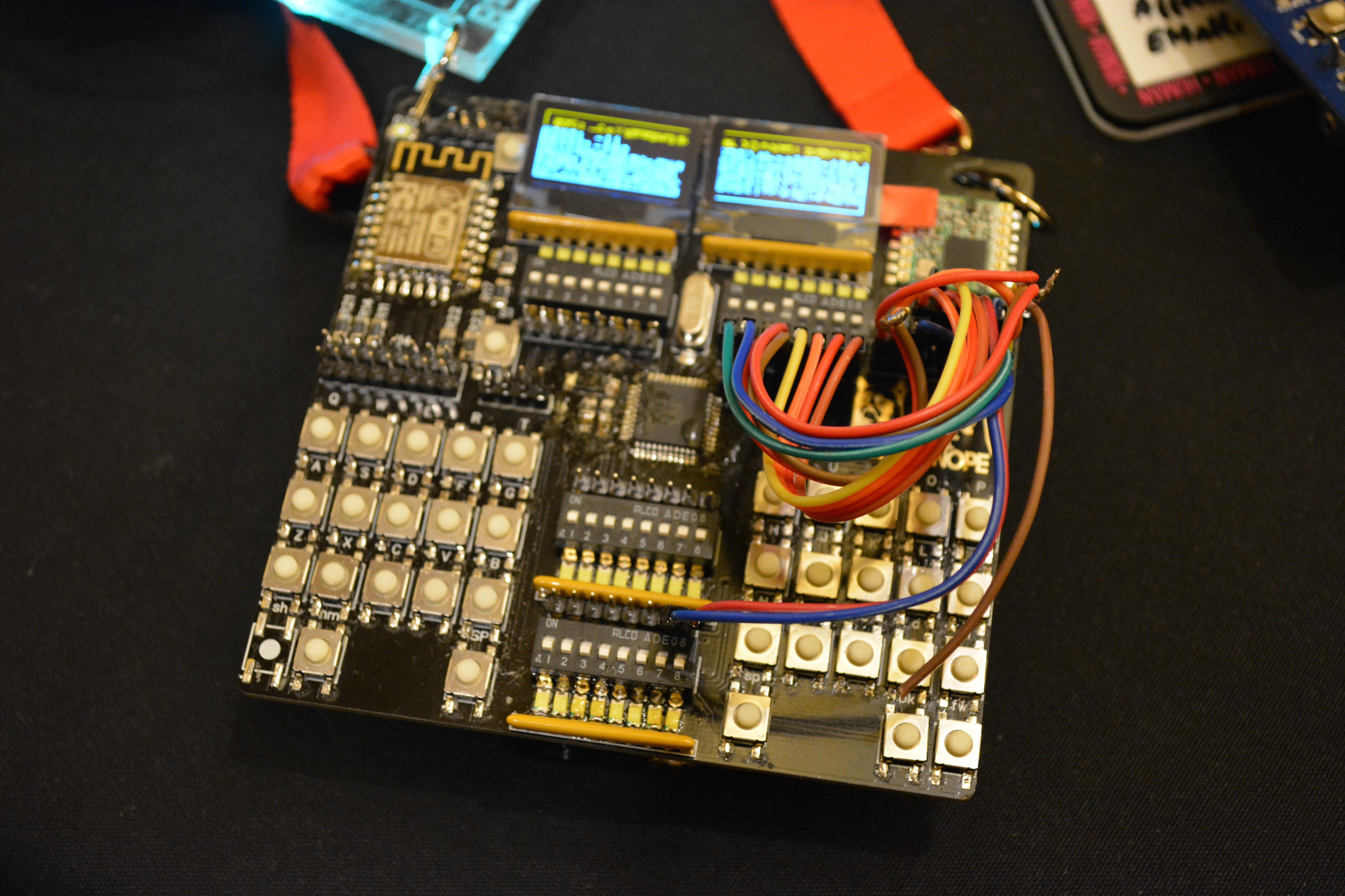 RedBadge-full-front-of-board | Hackaday