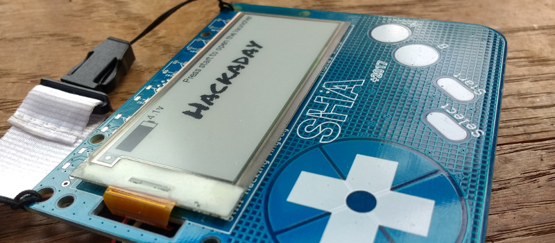 Hands On With The Shacamp 2017 Badge Hackaday