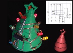 SurfCuit 3D Christmas tree circuit