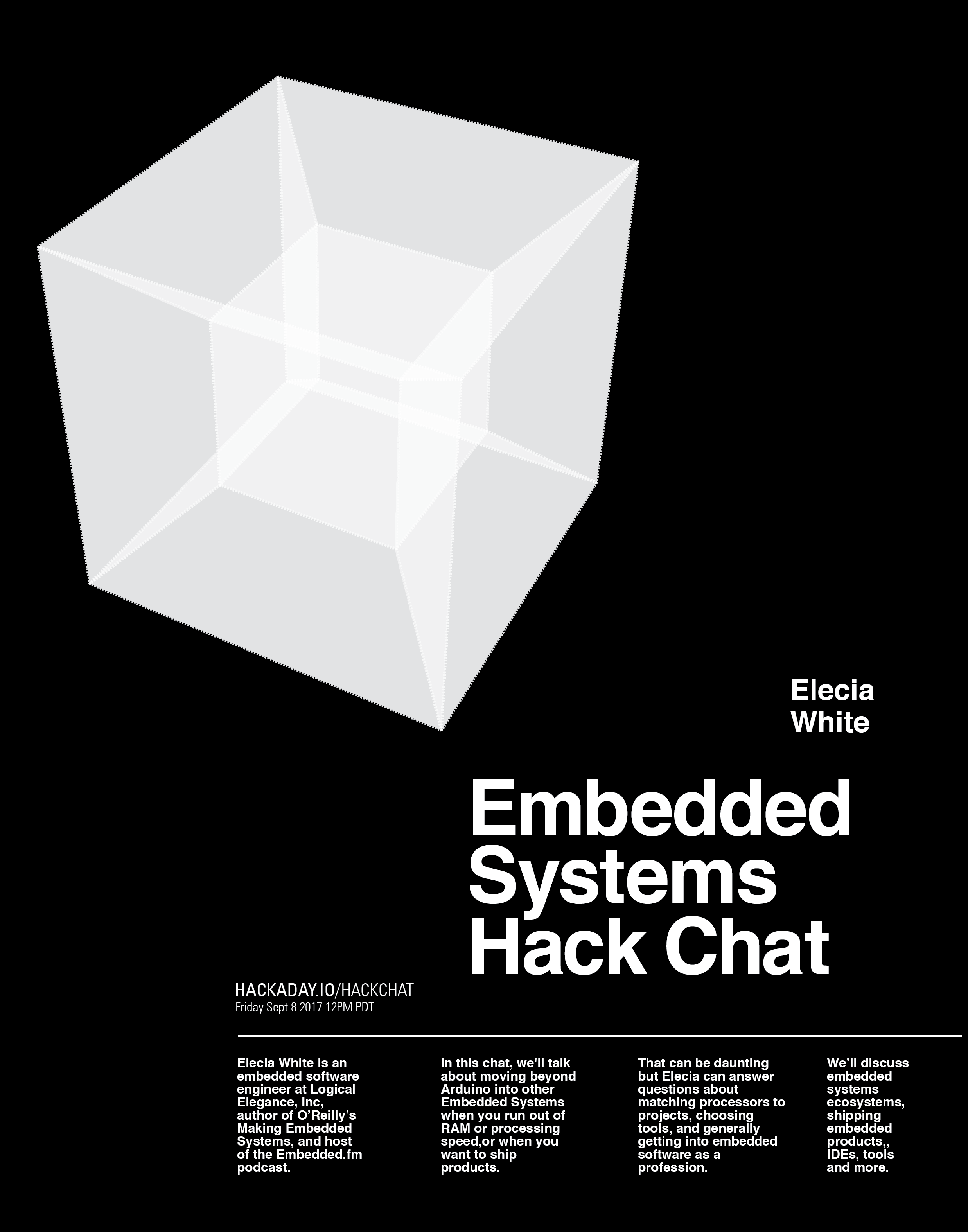 Friday Hack Chat: Elecia White Talks Embedded Systems | Hackaday
