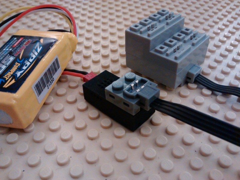 benzin Beskrivende diagram LiPo Added To LEGO Power Functions Power Brick | Hackaday