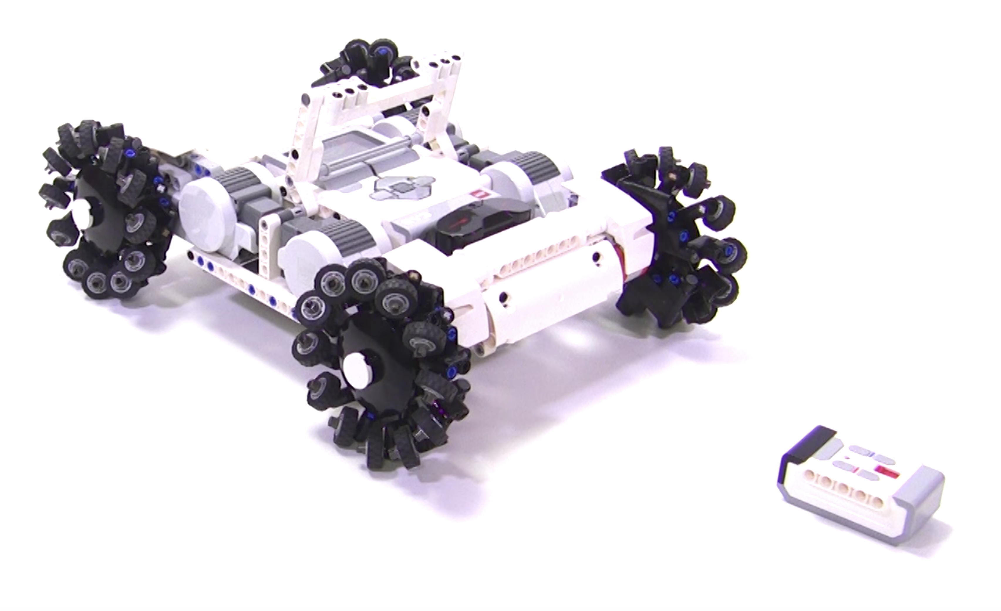 Snavset vækst Genre Freakishly Agile Crawler Rocks All-LEGO Mechanum Wheels | Hackaday