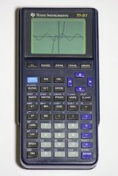 TI-81 graphing calculator