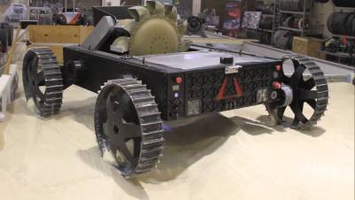 Astrobotics' Polaris lunar mining test vehicle