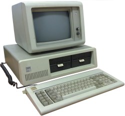 The first IBM PC