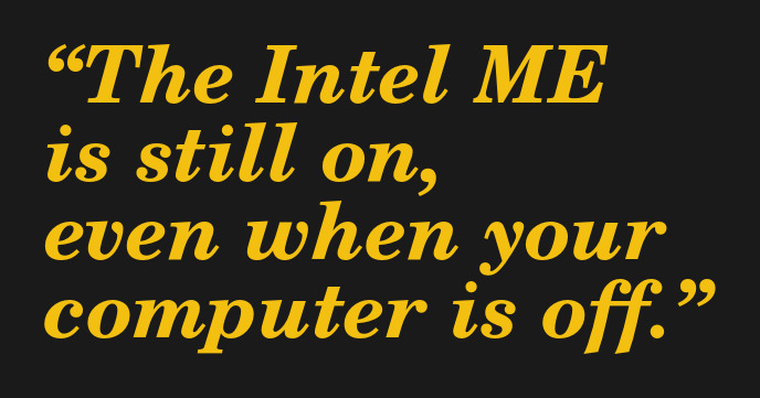 what is intel management engine do i need it