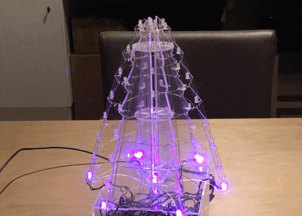 A Clear Christmas Tree Means More Lights! | Hackaday