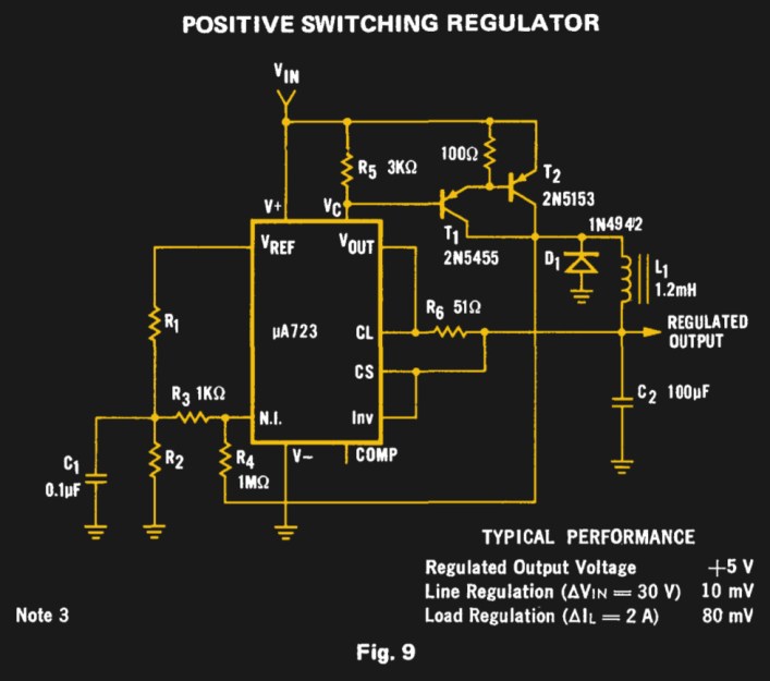 The UA723 As A Switch Mode Regulator | Hackaday