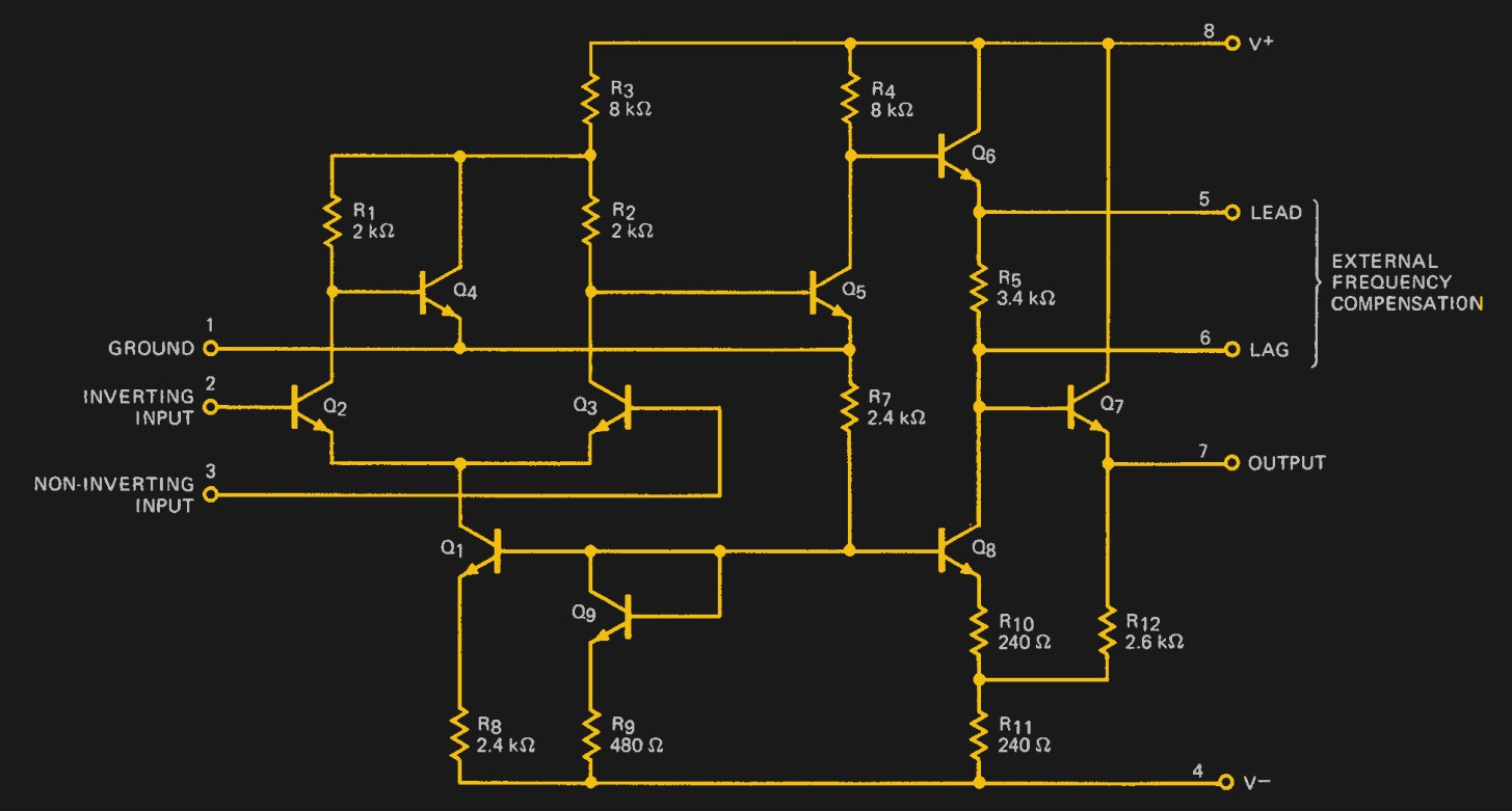 Deconstructing A Simple Op-Amp | Hackaday