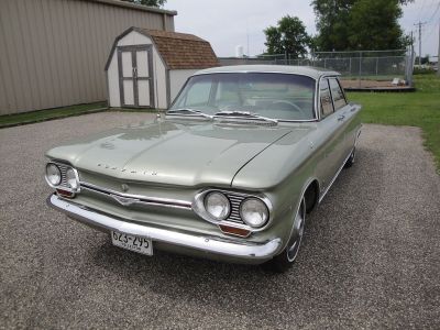 A Chevy Corvair (not [Ken]'s one). Greg Gjerdingen [CC BY 2.0].