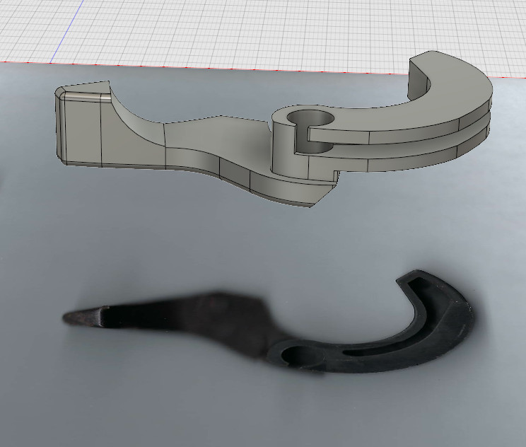 Printed Motorcycle Choke Lever Goes The Distance Hackaday