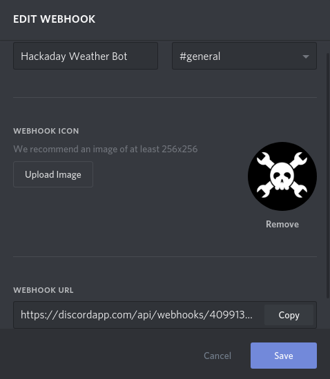 Create A Discord Webhook With Python For Your Bot | Hackaday