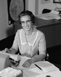 Katherine Johnson at NASA, in 1966