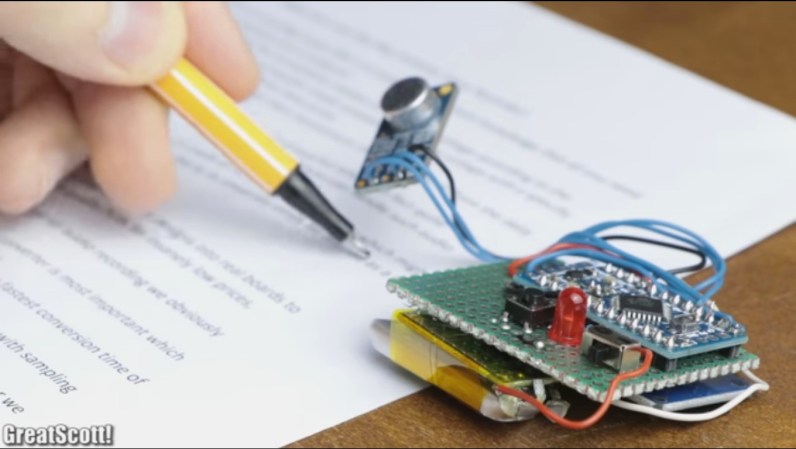 Designing a mini spy bug recorder