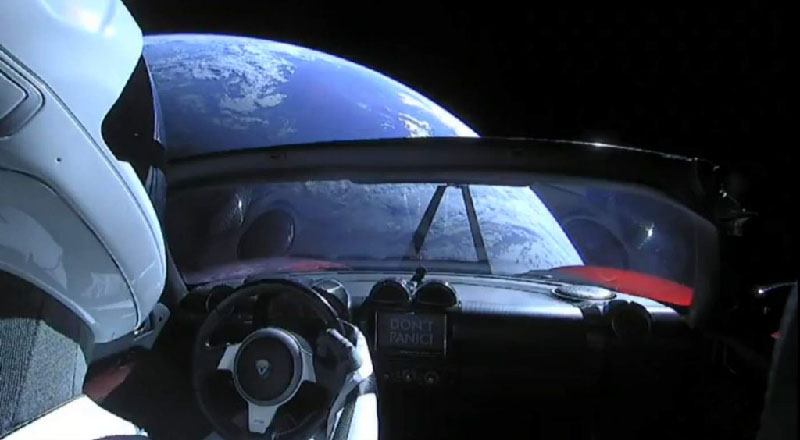 SpaceX put a Tesla sportscar into space five years ago. Where is it now?